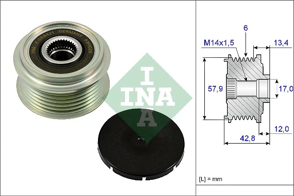 Alternator Freewheel Clutch